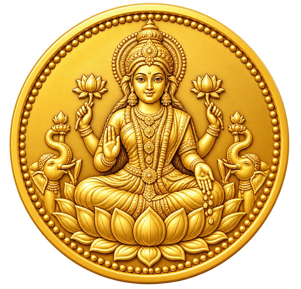 22 KT GOLD COIN MODEL 1