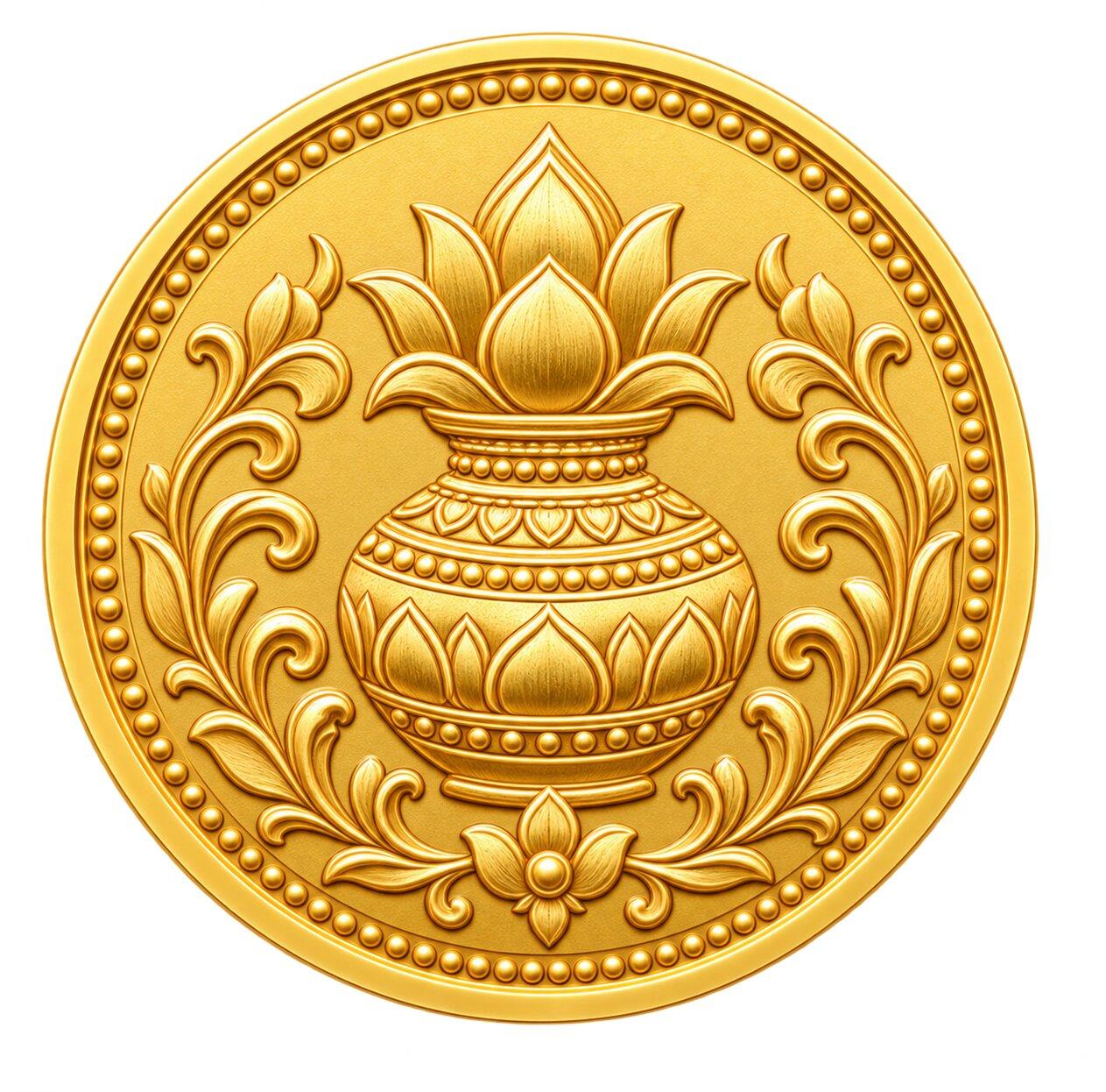 22 KT GOLD COIN MODEL 7