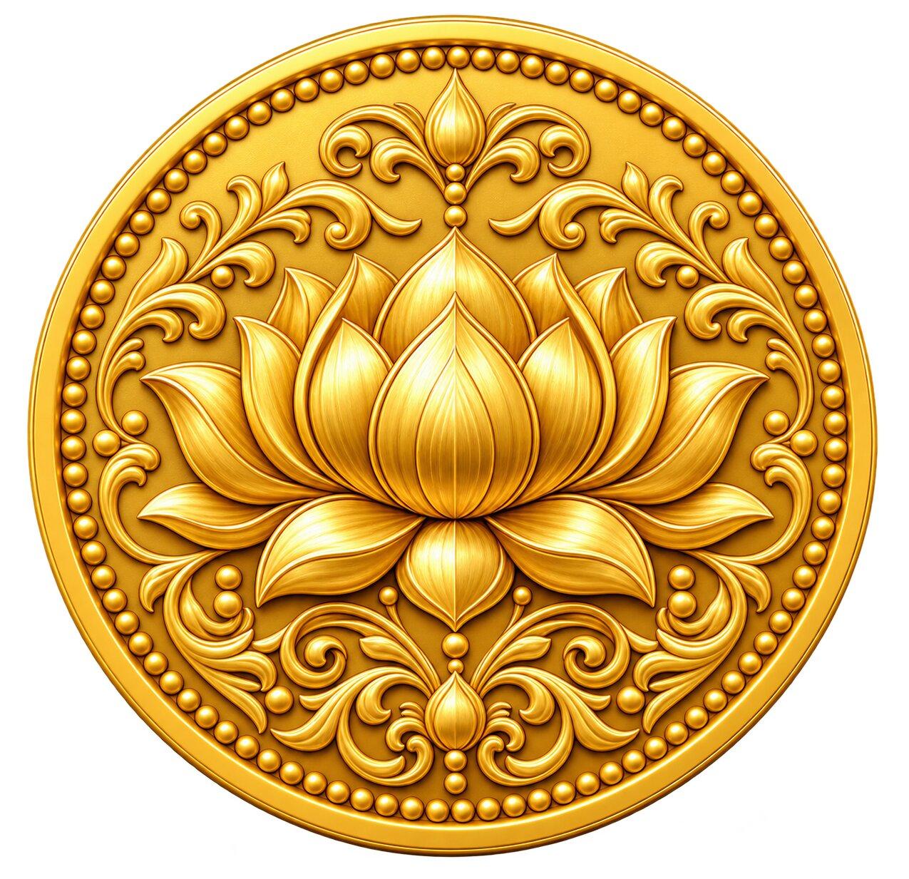 22 KT GOLD COIN MODEL 9